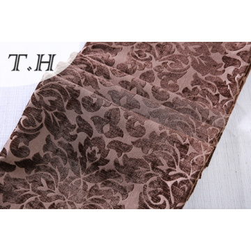 2016 Large Dark Folowers 100% Polyester Fabric for Sofa and Furniture (FTH32093)